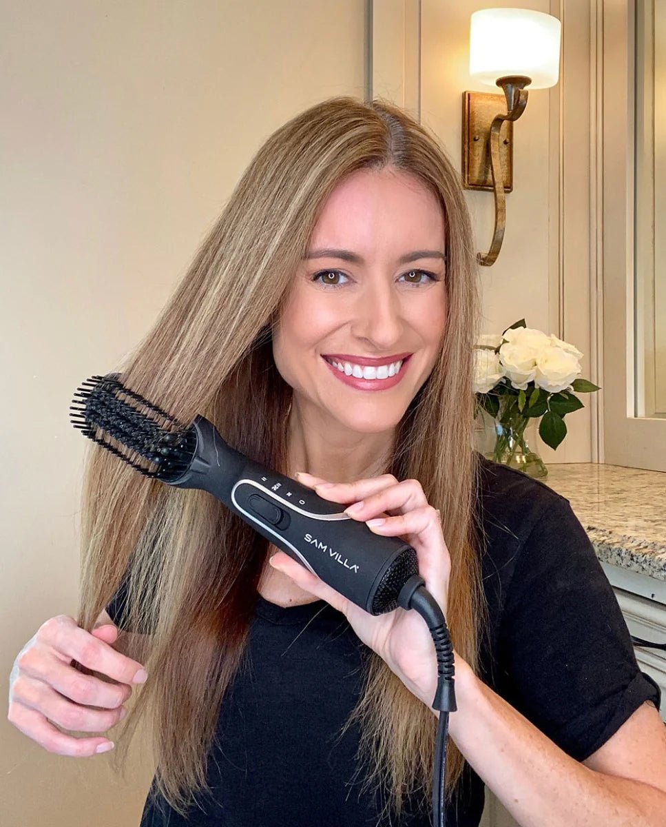 Best brush for blow drying hair straight best sale