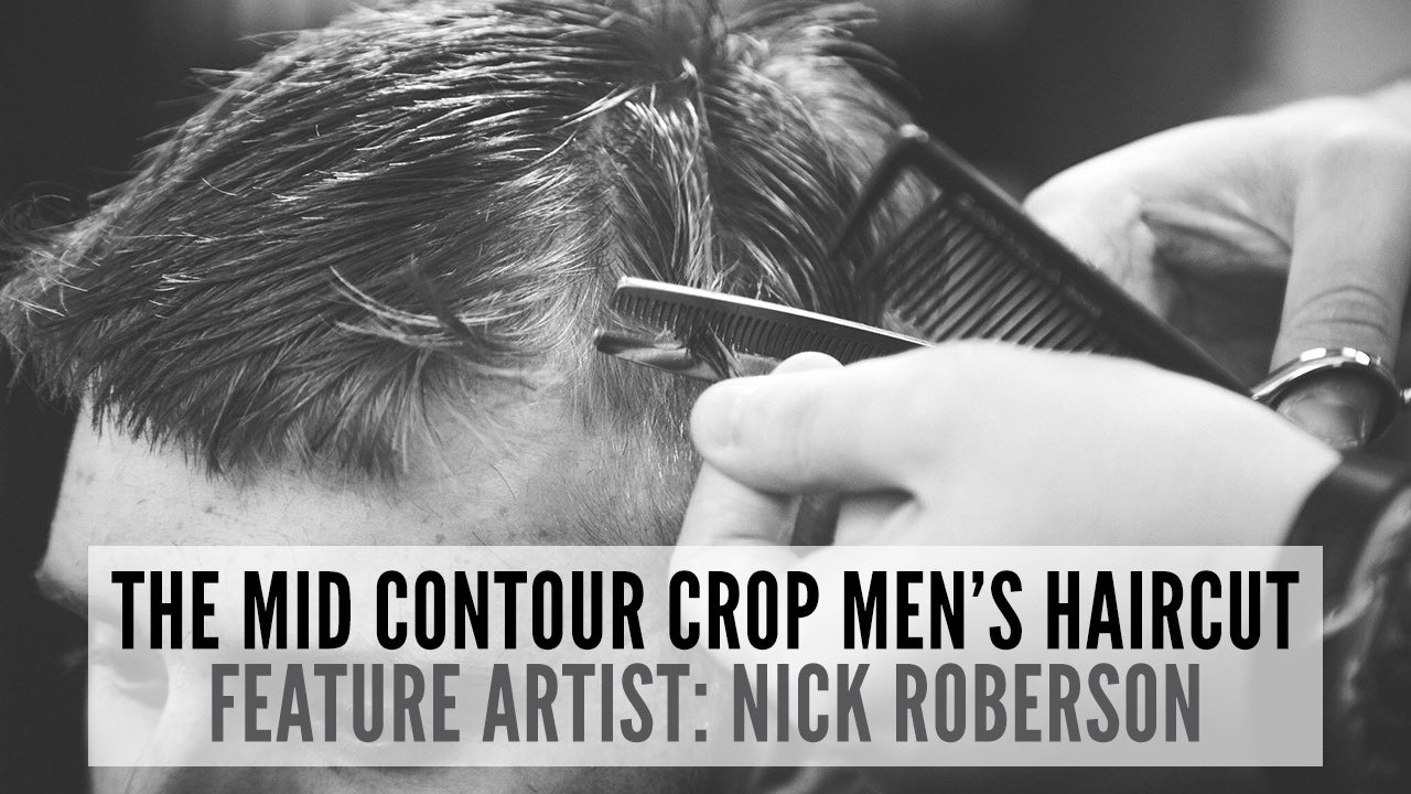 The Mid Contour Crop Men's Haircut - Sam Villa