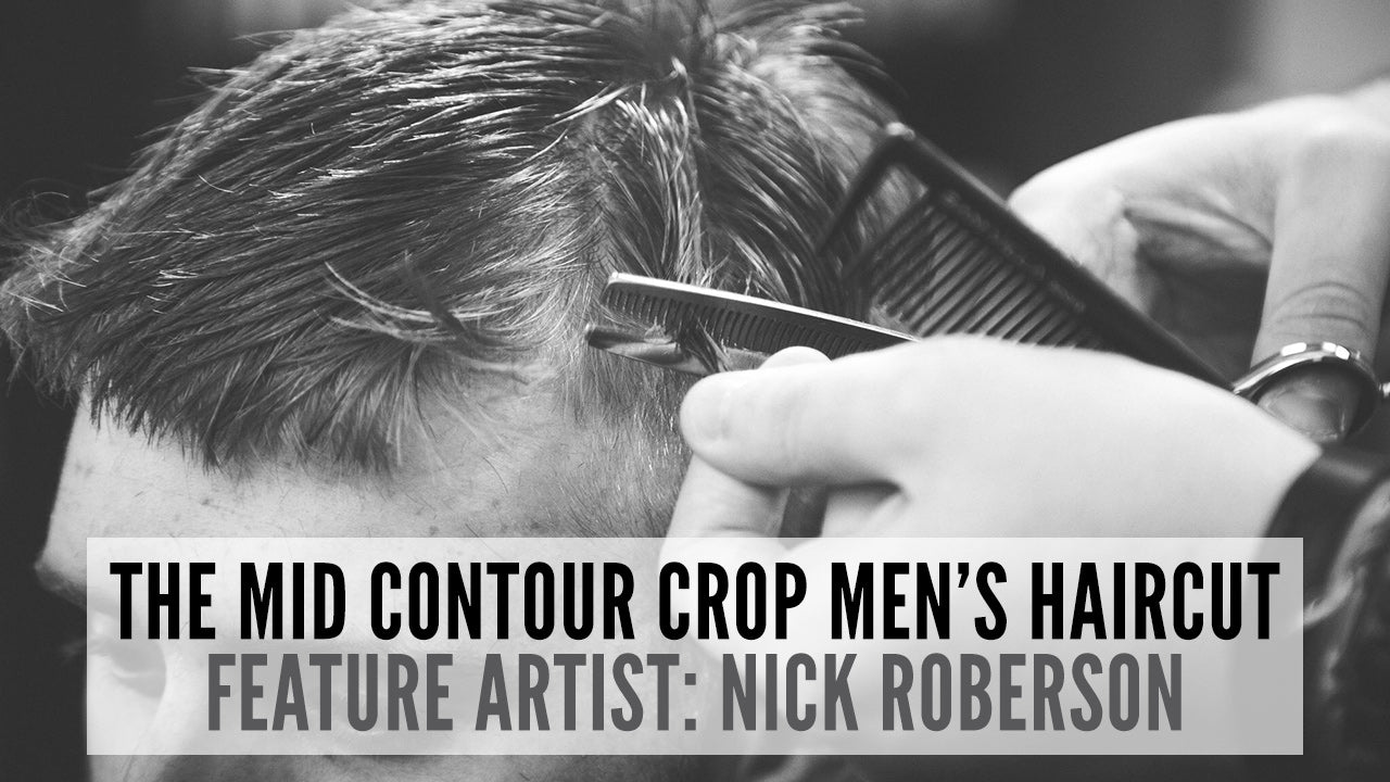 The Mid Contour Crop Men's Haircut - Sam Villa Pro