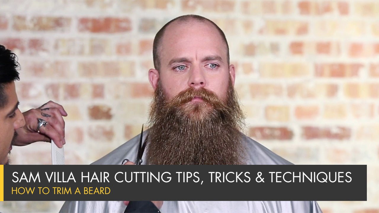 How To Trim a Beard - Sam Villa