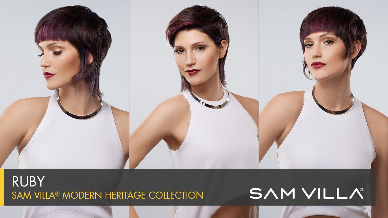 The Ruby Haircut Step By Step from the Sam Villa Modern Heritage Collection - Sam Villa Pro