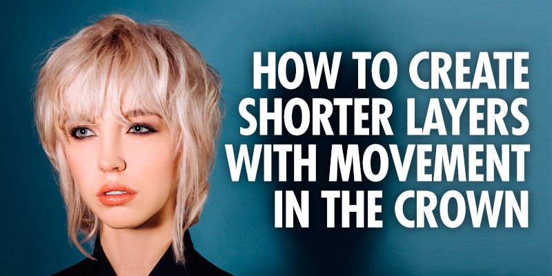 How To Create Shorter Layers With Movement In The Crown (Using A Diamond Section) - Sam Villa