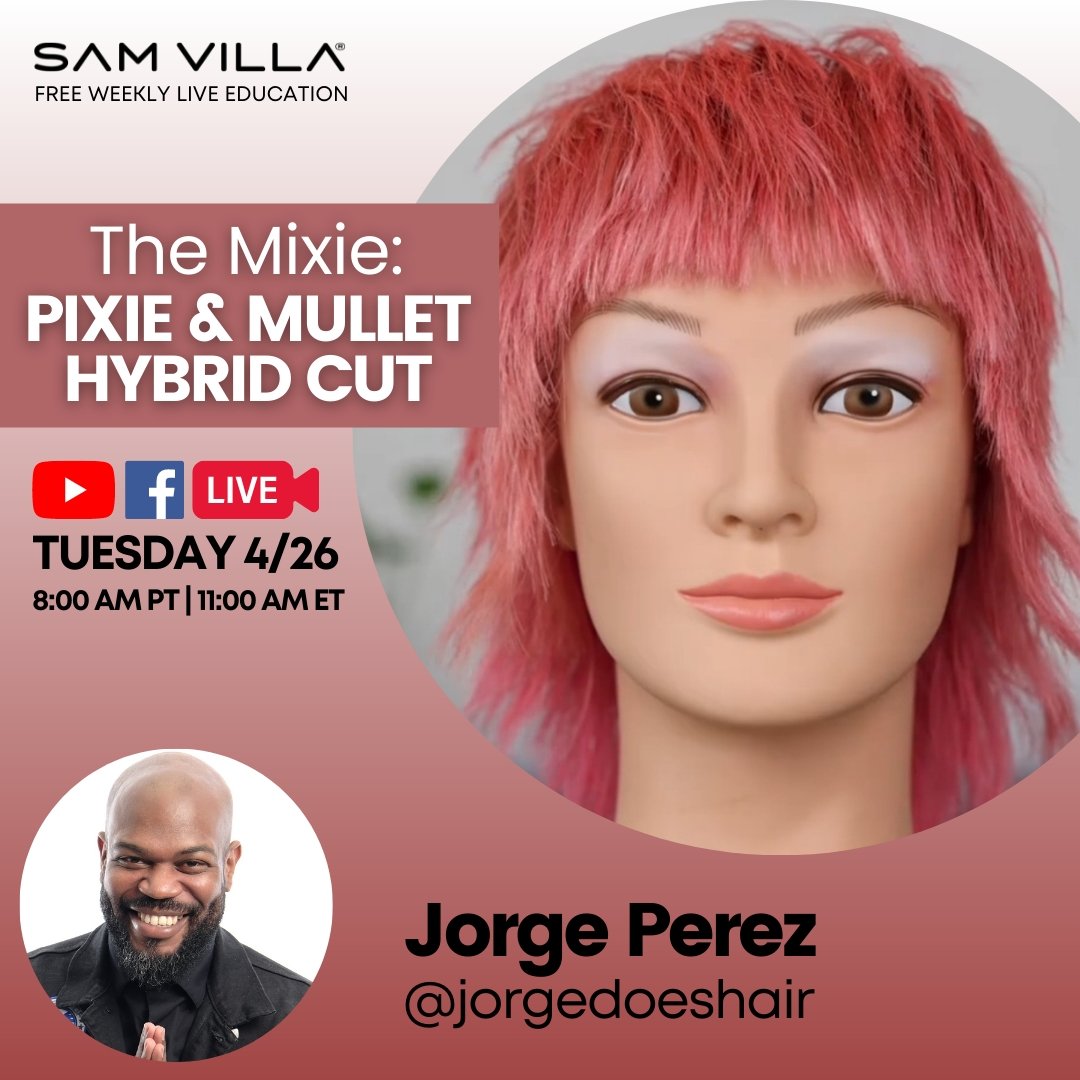The Mixie: A Hybrid Pixie + Mullet Cut - Sam Villa