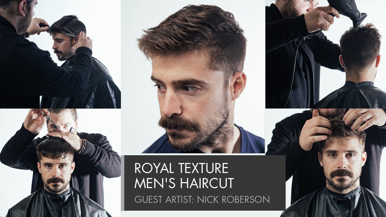 Royal Texture Men's Haircut - Sam Villa