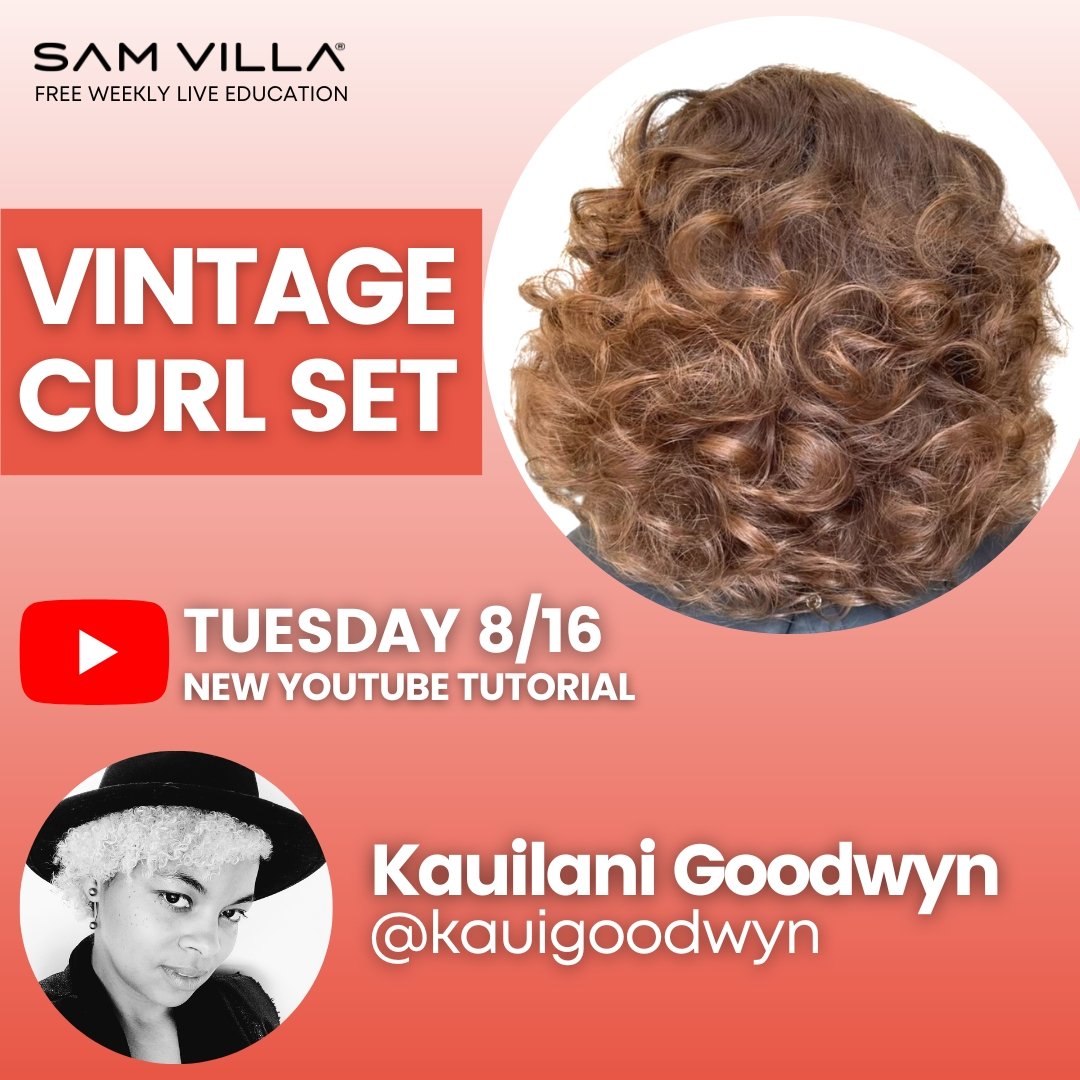 Vintage Curl Set - Sam Villa Pro