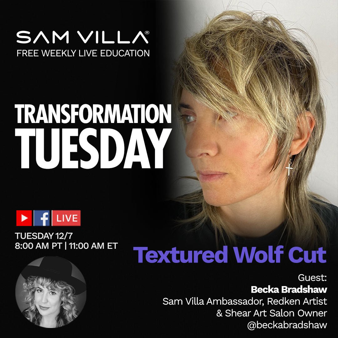 Textured Wolf Cut - Sam Villa