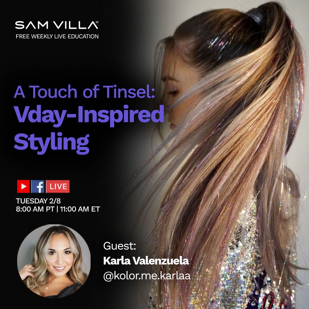 A Touch of Tinsel: Vday-Inspired Styling - Sam Villa
