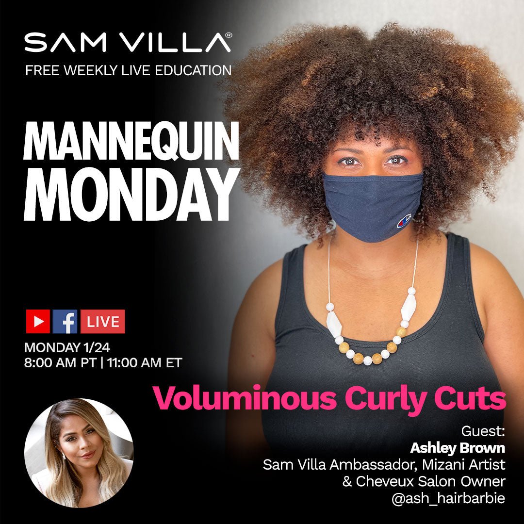 Voluminous Curly Cuts - Sam Villa