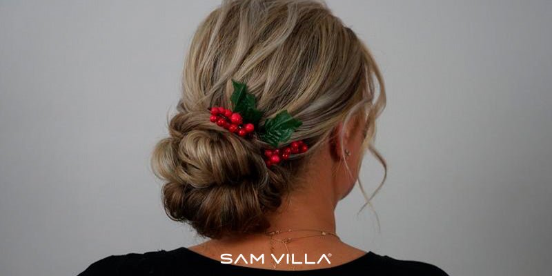 A Quick & Easy Holiday Hair Tutorial - Sam Villa
