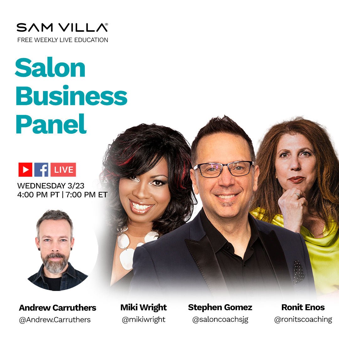 Salon Business Panel - Sam Villa Pro