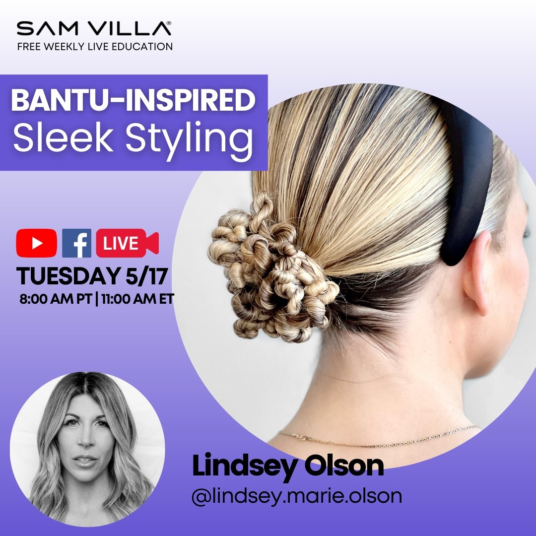 Bantu-Inspired Sleek Styling - Sam Villa
