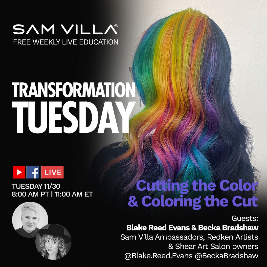 Cutting the Color & Coloring the Cut - Sam Villa