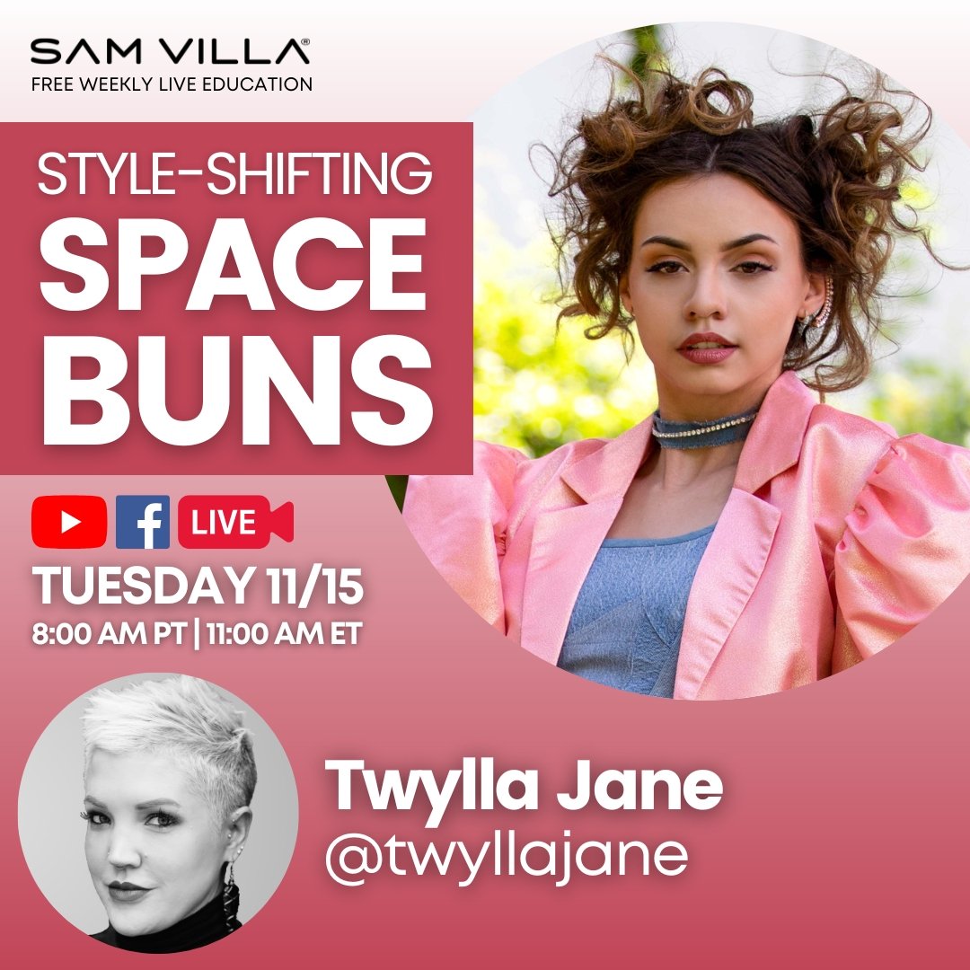 Style-Shifting Space Buns - Sam Villa