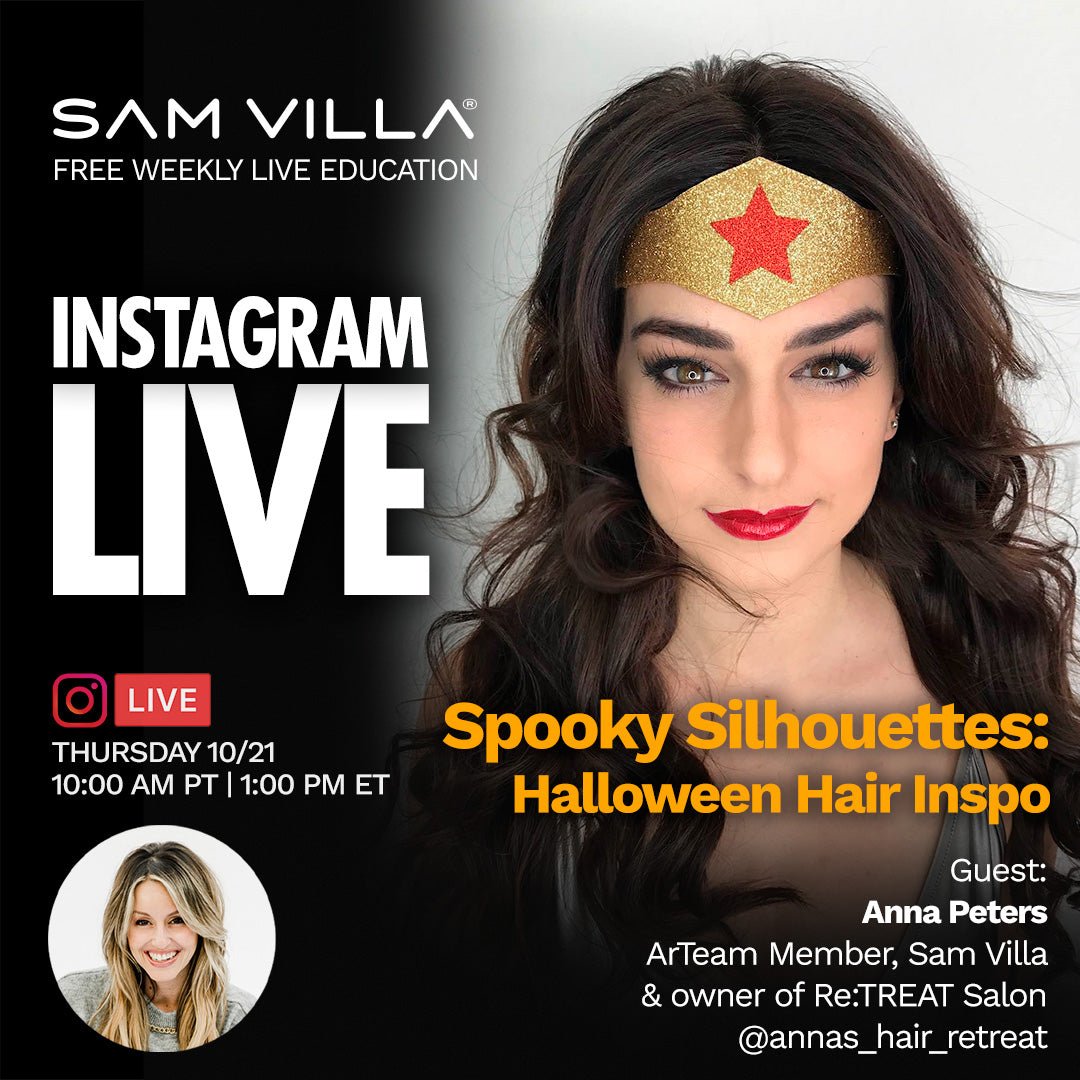 Spooky Silhouettes: Halloween Hair Inspo. - Sam Villa Pro