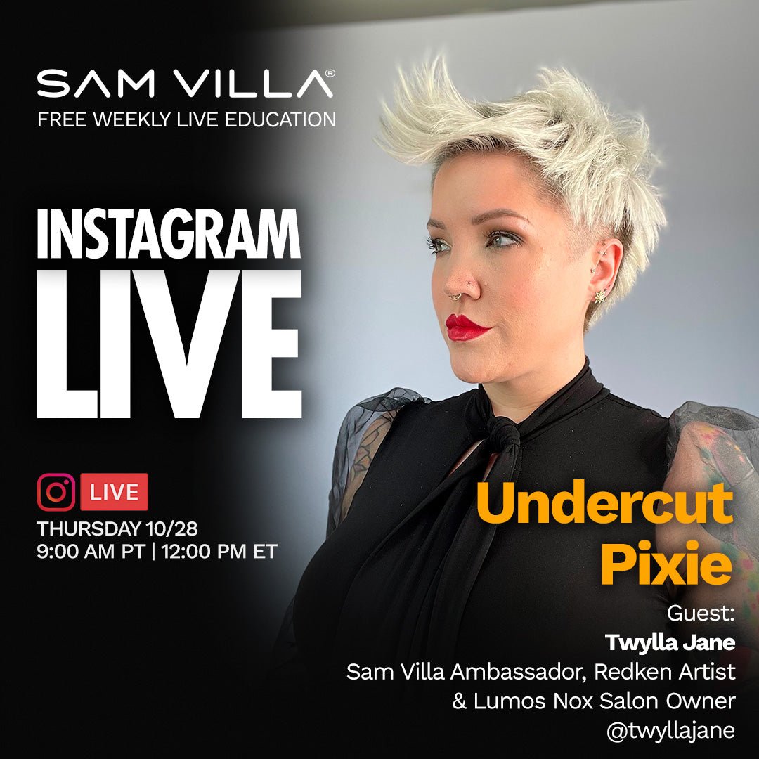 Undercut Pixie - Sam Villa Pro