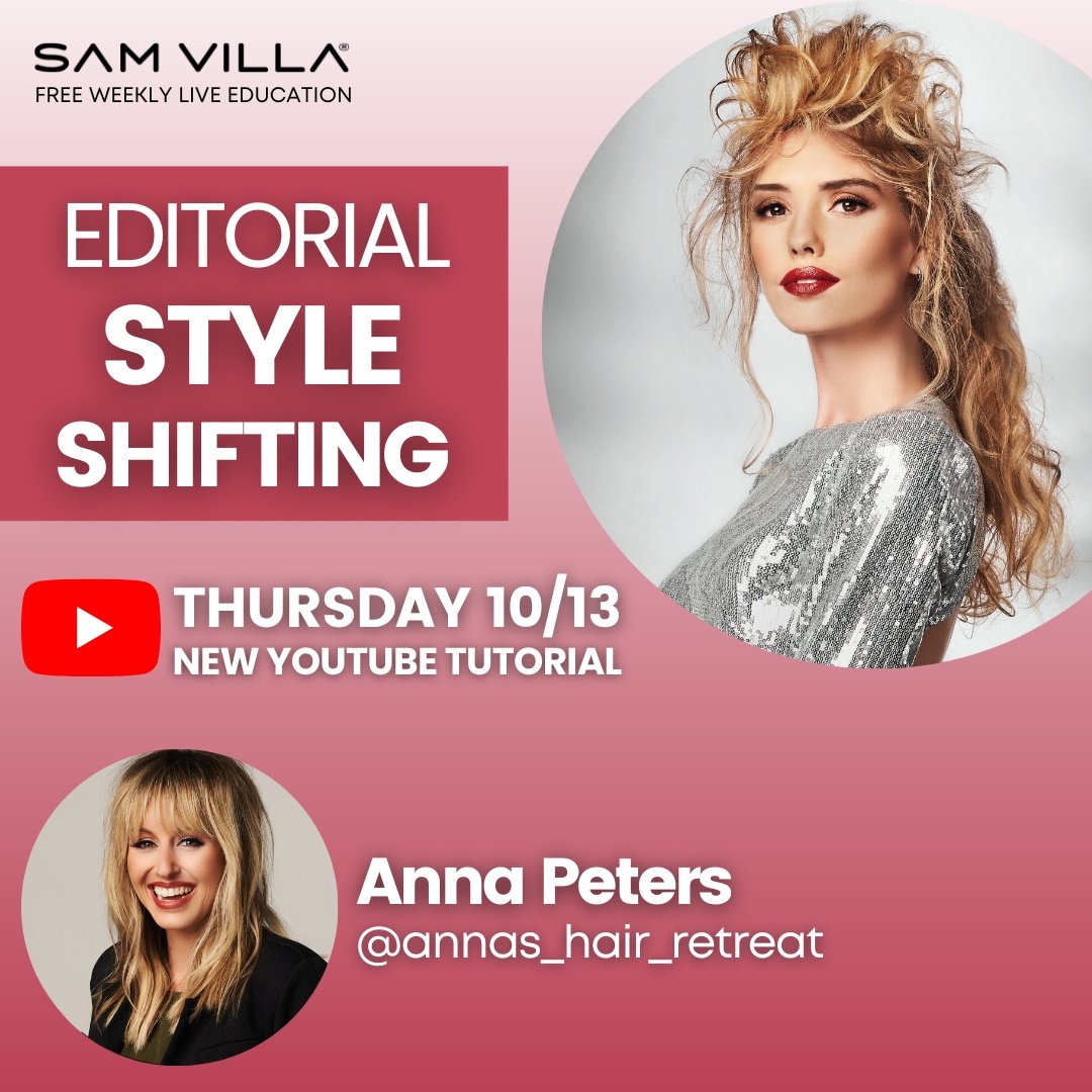 How-To: Editorial Style-Shifting Curl Set - Sam Villa Pro