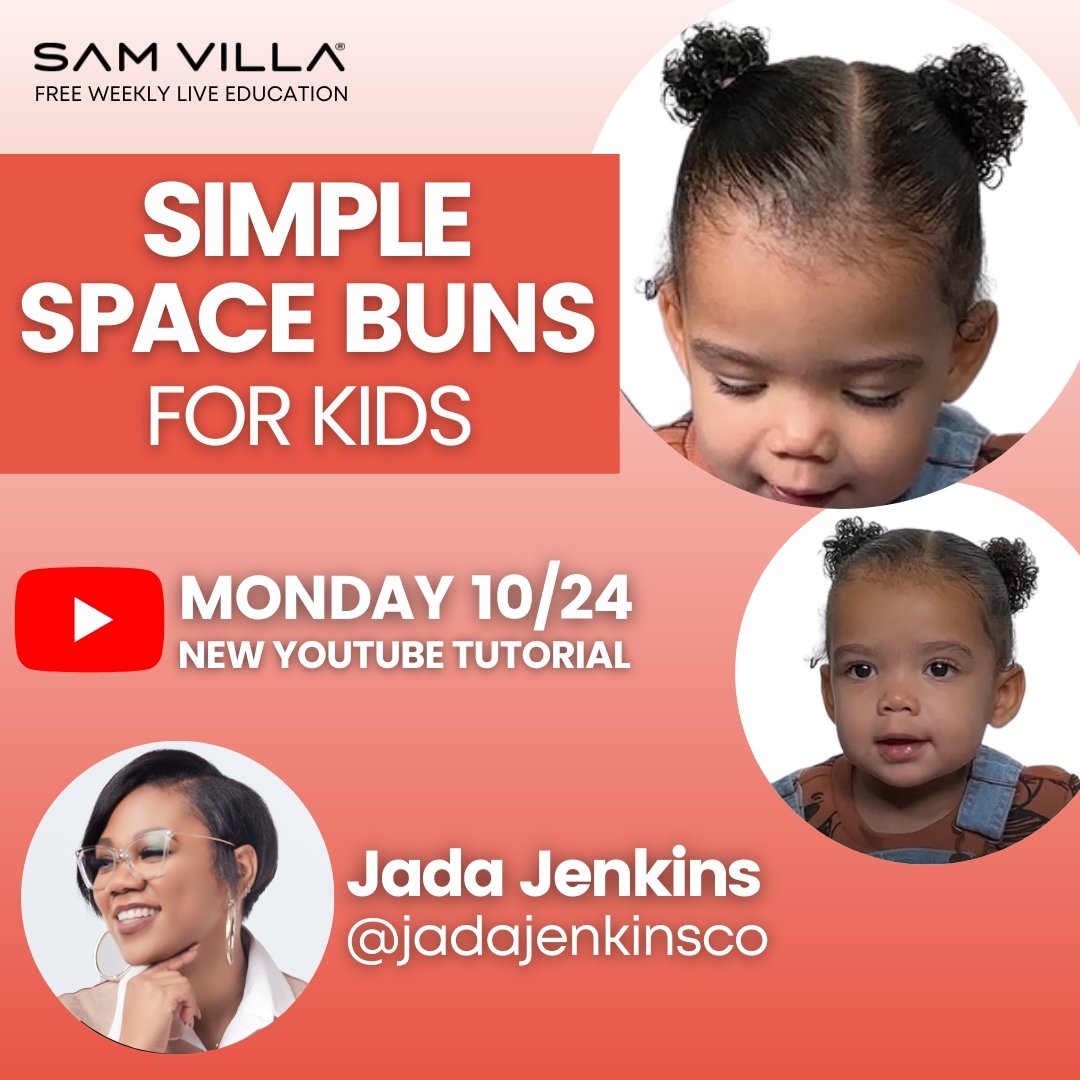 Simple Space Buns for Kids - Sam Villa Pro