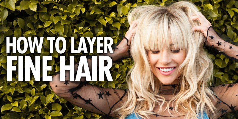 How To Layer Fine Hair (Without Losing Density) - Sam Villa Pro