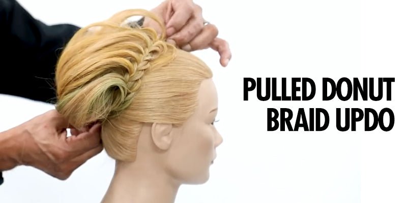 Pulled Donut Braided Updo (It´s Like Magic!) - Sam Villa