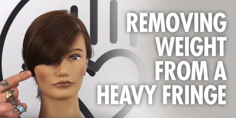 Removing Weight From A Heavy Fringe (Achieve Softness, And Avoid Hard Lines) - Sam Villa