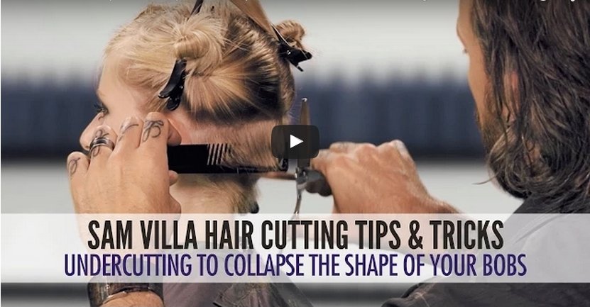 Overcoming Difficult Hairlines - How To Collapse The Neckline For Your Short Bob Haircuts - Sam Villa