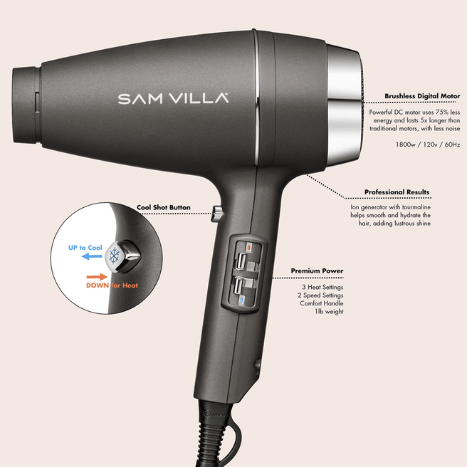 Vision® Blow Dryer - Sam Villa Pro