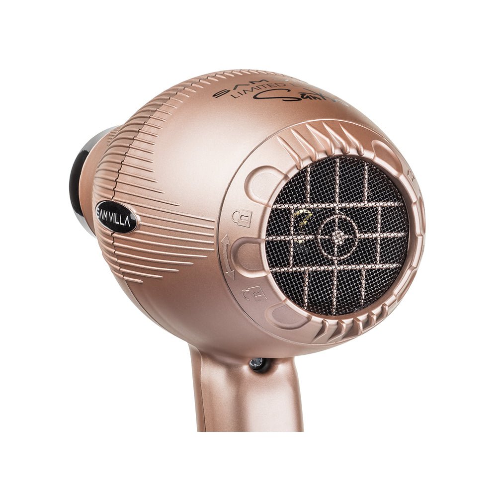 Pro Light Ionic Blow Dryer - Rose Gold - Sam Villa